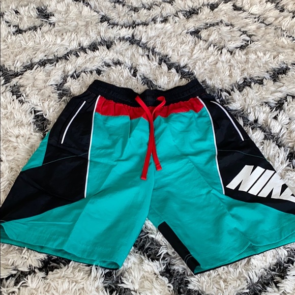 nike throwback shorts teal
